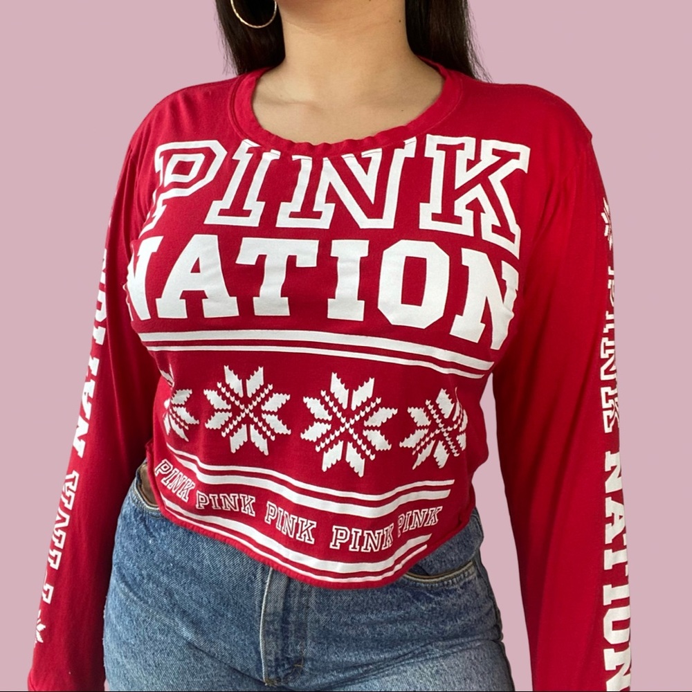 PINK Crop Top